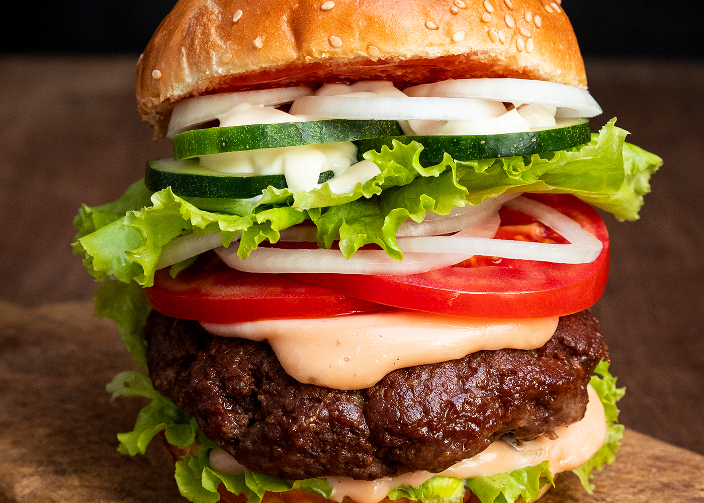 Бургер слеза крокодила